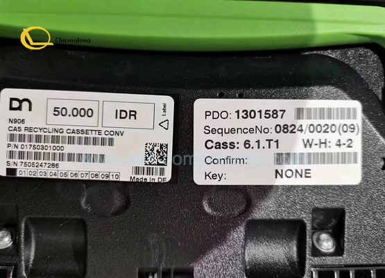 1750306001 01750306001 ডাইবোল্ড এটিএম যন্ত্রাংশ DN200V CAS রিসাইক্লিং ক্যাসেট CONV DN200 UG CASS KMAT 1750301000 01750301000