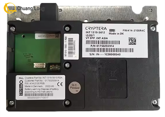 ATM খুচরা যন্ত্রাংশ Wincor Nixdorf EPP Pinpad V7 EPP INT ASIA কীবোর্ড মেড ইন DK 1750255914 01750255914