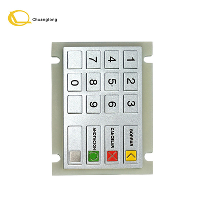 এটিএম খুচরা যন্ত্রাংশ 01750105881 1750105881 Wincor Nixdorf কীবোর্ড EPP V5 EPP ESP দক্ষিণ আমেরিকা CES