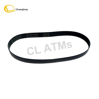 এনসিআর এটিএম খুচরা যন্ত্রাংশ 10x352x0.65 মিমি বিআরএম উপরের পরিবহন পরে বিভি বেল্ট 009-0030509-352
