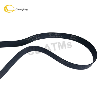 ATM Parts Fujitsu F56 ডিসপেনসার বেল্ট F56 মাল্টি ক্যাসেট বিল ডিসপেনসার ইউনিট ট্রান্সপোর্ট বেল্ট 10x411x0.7mm 10*411*07