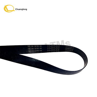 14x344x0.8mm এটিএম খুচরা যন্ত্রাংশ Hyosung GCDU ছোট ফিড বেল্ট Hyosung Tranax Hitachi 2K ডিসপেন্সার বেল্টের জন্য