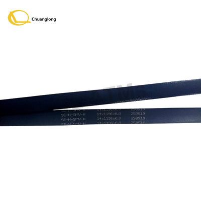 14*1196*0.8 এটিএম খুচরা যন্ত্রাংশ Hyosung GCDU বড় ফিড বেল্ট 1K / 2K সিডিইউ 14x1196x0.8mm বেল্ট