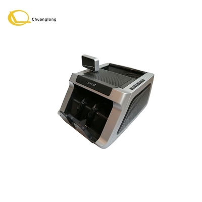 JUNUO C05 মানি কাউন্টার ডিটেক্টর কালো LED ডিসপ্লে সহ ব্যাংক কাউন্টারগুলির জন্য নগদ বিল মেশিন