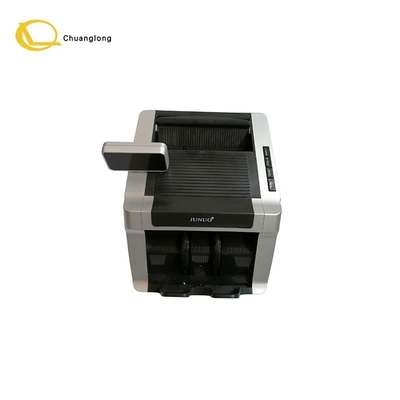 JUNUO C05 মানি কাউন্টার ডিটেক্টর কালো LED ডিসপ্লে সহ ব্যাংক কাউন্টারগুলির জন্য নগদ বিল মেশিন