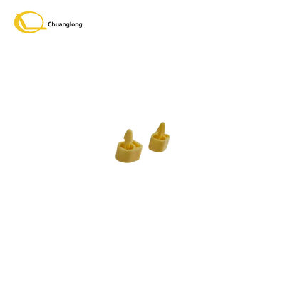 P/N: 1750053977-4 | Wincor ATM CMD V4 Clamp Guide Pulley - Plastic (Yellow)