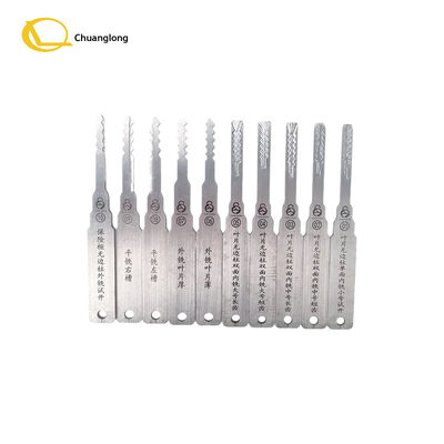 গ্র্যান্ডমাস্টার ১০ টুকরো সেট লক পিক টুল সি-গ্রেড সেফস কার / মোটরসাইকেল লক & ট্রাফিক লক জন্য