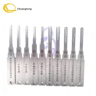 চীনা সি-লেভেল সেফ, জরুরী লক, যানবাহন এবং ট্রাফিক লকগুলির জন্য মাস্টার গ্র্যান্ড® 10-পিস লক খোলার সরঞ্জাম সেট