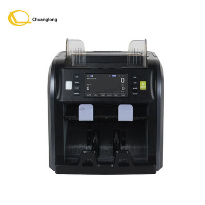 এসজে-668 দুটি পকেট সিআইএস মিশ্র বিল ভ্যালু কাউন্টার হ্যান্ডেল সহ, বিল্ট-ইন থার্মাল প্রিন্ট কারেন্সি, বিল্ট-ইন ব্যাটারি কাউন্টিং মেশিন