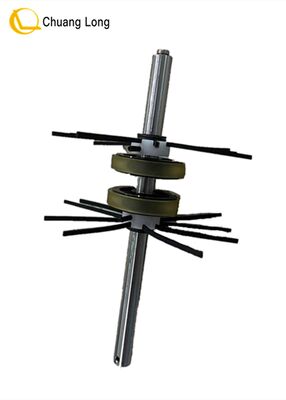 এটিএম মেশিন পার্টস ফুজিৎসু F56 প্রেজেন্টার ট্রান্সপোর্ট শ্যাফ্ট রিয়ার বেস ক্যাশ রোলার অ্যাসেম্বলি