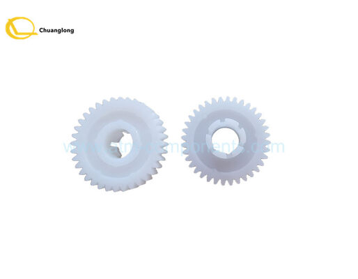 4450587809 445-0587809 ATM মেশিনের যন্ত্রাংশ NCR গিয়ার Idler 36T সাদা