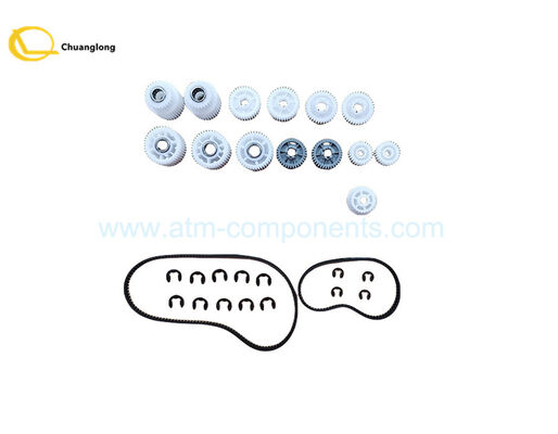 445-0704985 445-0704985 ATM মেশিনের যন্ত্রাংশ NCR ARIA 3 ডাবল পিক ড্রাইভ গিয়ার / লেয়ারিং কিট