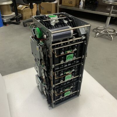 NCR CDM-4000 ক্যাশ ডিসপেন্সার মডিউল CDM-4000C3 ডিসপেন্সার ৩টি ক্যাসেট এবং ১টি রিজেক্ট বক্স সহ এটিএম সিআরএম কিয়স্ক সেল্ফসার্ভ মেশিন পার্ট