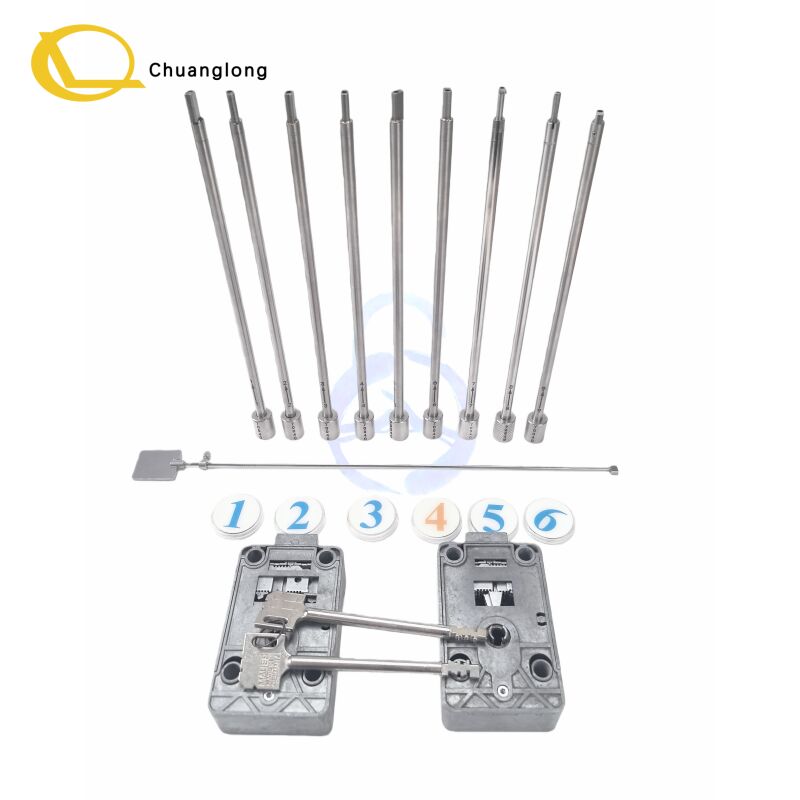 পেশাদার নন-ধ্বংসাত্মক লক পিকিং টুল Dormakaba 70040 অবস্থান প্রযুক্তির সাথে ব্যাকআপ কী