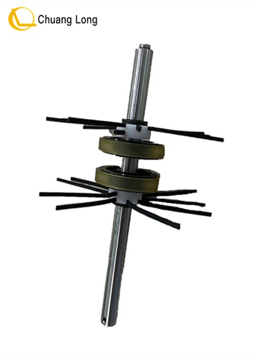 এটিএম মেশিন পার্টস ফুজিৎসু F56 প্রেজেন্টার ট্রান্সপোর্ট শ্যাফ্ট রিয়ার বেস ক্যাশ রোলার অ্যাসেম্বলি