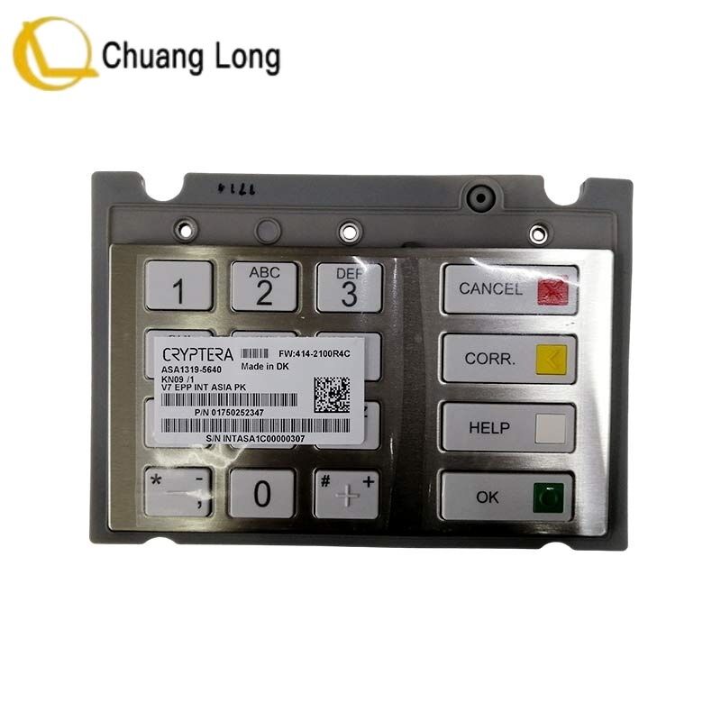 Diebold Nixdorf DN ATM পার্ট EPP V7 INT এশিয়া PK সংস্করণ কীবোর্ড V7 কীপ্যাড 01750252347 1750252347