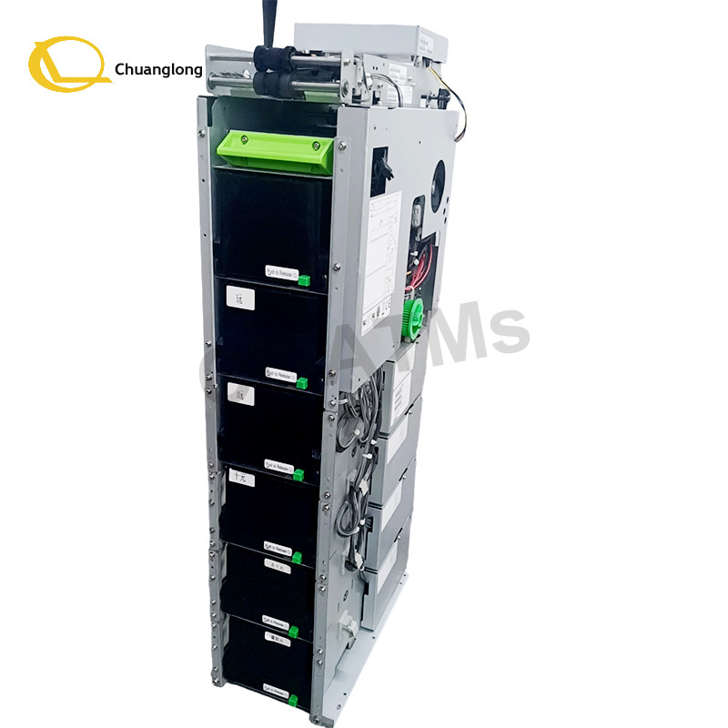এটিএম মেশিনের যন্ত্রাংশ Fujitsu F53 ডিসপেনসর F53 বিল নগদ বিতরণ ইউনিট 6 ক্যাসেট সহ KD03236-B053
