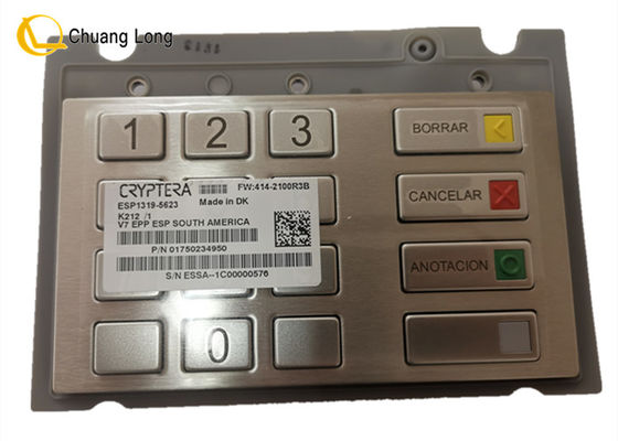 ভালো দাম ATM মেশিনের যন্ত্রাংশ Diebold Nixdorf DN V7 EPP কীবোর্ড কীপ্যাড পিনপ্যাড 01750234950 750234950 অনলাইন