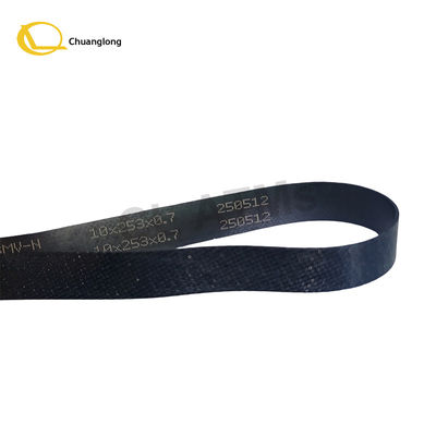 ভালো দাম ATM Parts Fujitsu F56 ডিসপেনসর বেল্ট F56 মাল্টি ক্যাসেট বিল ডিসপেনসর ইউনিট ট্রান্সপোর্ট বেল্ট 10x253x0.7mm 10*253*07 অনলাইন