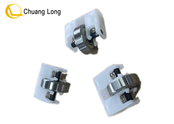 এটিএম মেশিনের যন্ত্রাংশ এনসিআর 6687 বিআরএম উপরের পরিবহন ফিডিং কনভেয়র 0090030511 এর বেল্ট টেনশনার