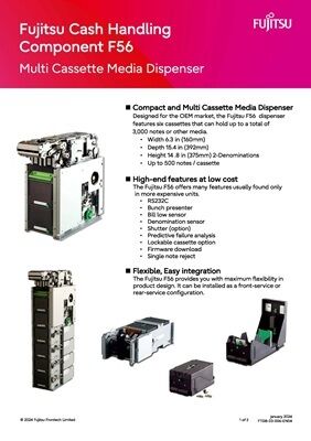 ভালো দাম ফুজিৎসু F56-BDU F56 হল চেকআউট ফাংশন, কিয়স্ক এবং এটিএম-এর জন্য একটি আদর্শ ব্যাংক নোট ডিসপেনসার ফুজিৎসু F56 F53 ক্যাশ বিল ডিসপেনসার স্টকে আছে হোয়াটসঅ্যাপ: +86 18138781425 অনলাইন